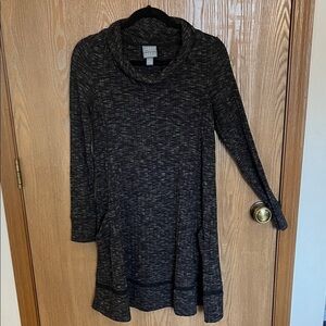 Rabbit Rabbit Rabbit Charcoal Knit Dress